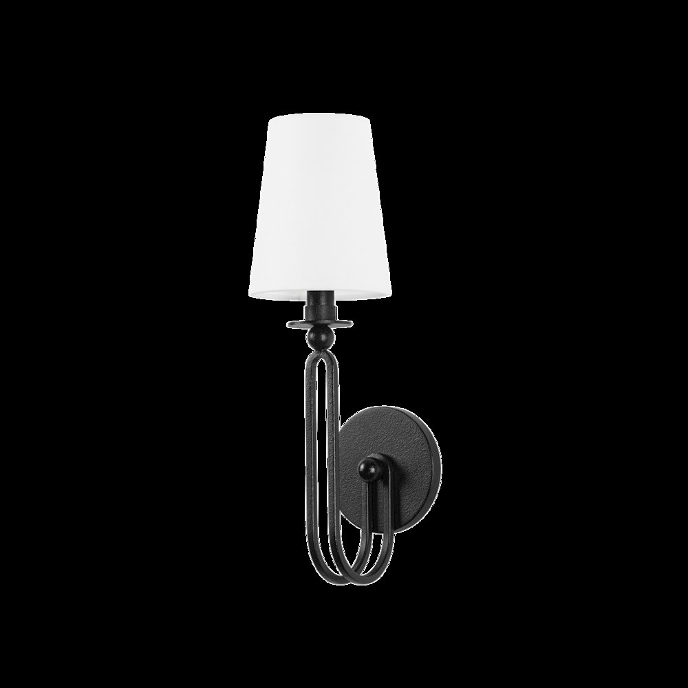 Valor Wall Sconce, Forged Iron. Picture 1