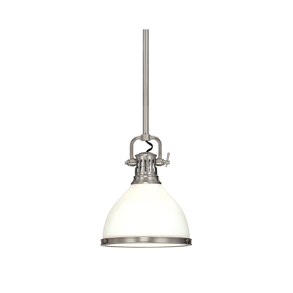 Randolph Pendant, Satin Nickel. Picture 1
