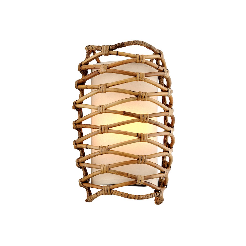 Balboa Wall Sconce, Textured Bronze. Picture 1