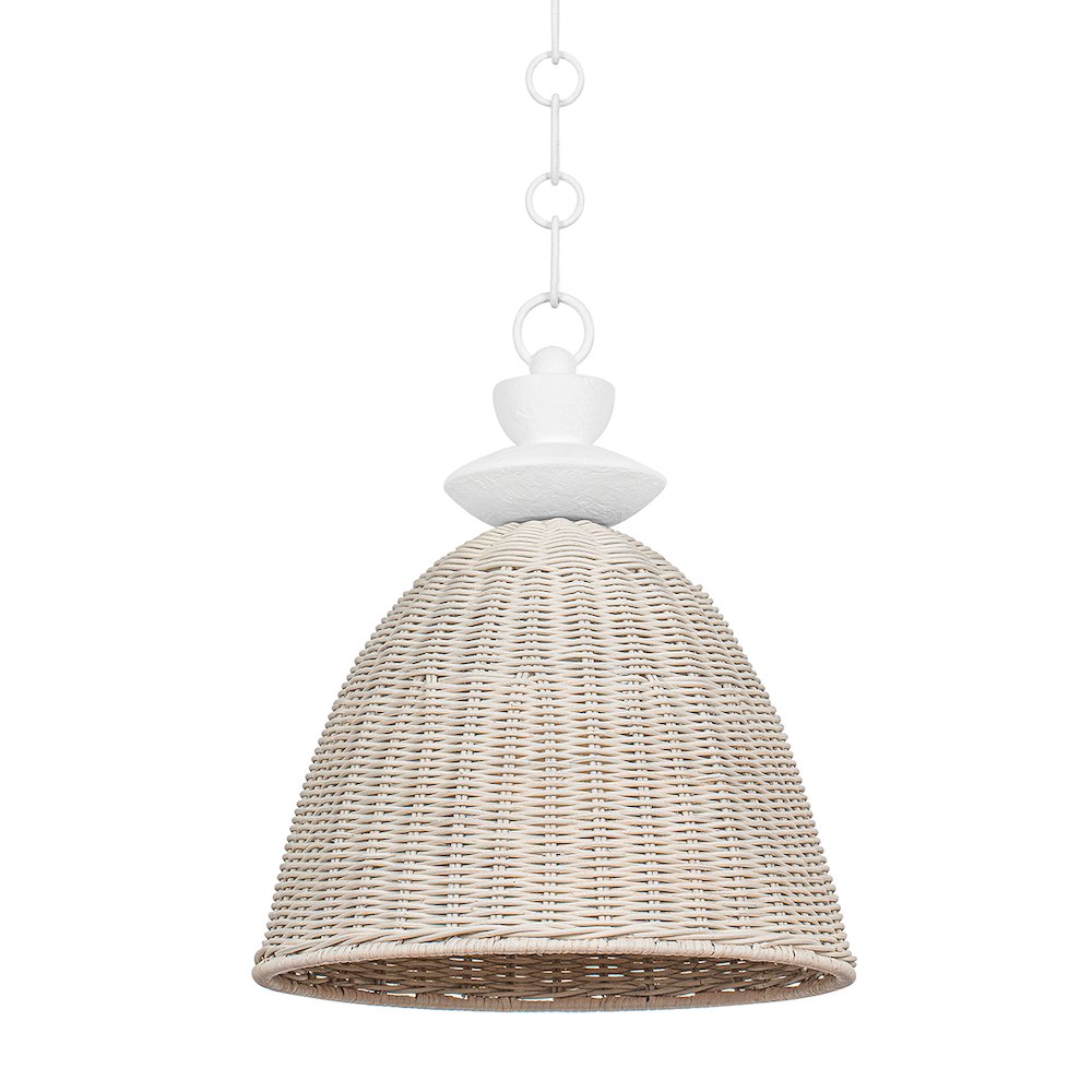 Kahn Pendant, Gesso White. Picture 1