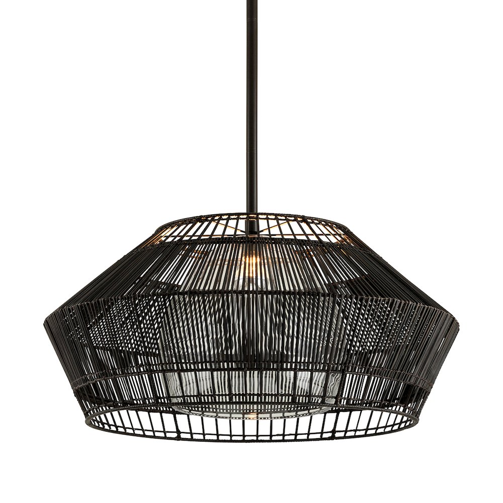 Hunters Point Chandelier, Espresso. Picture 1