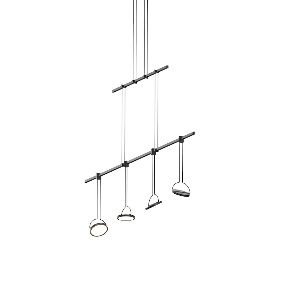 Suspenders Pendant, Satin Black. Picture 1