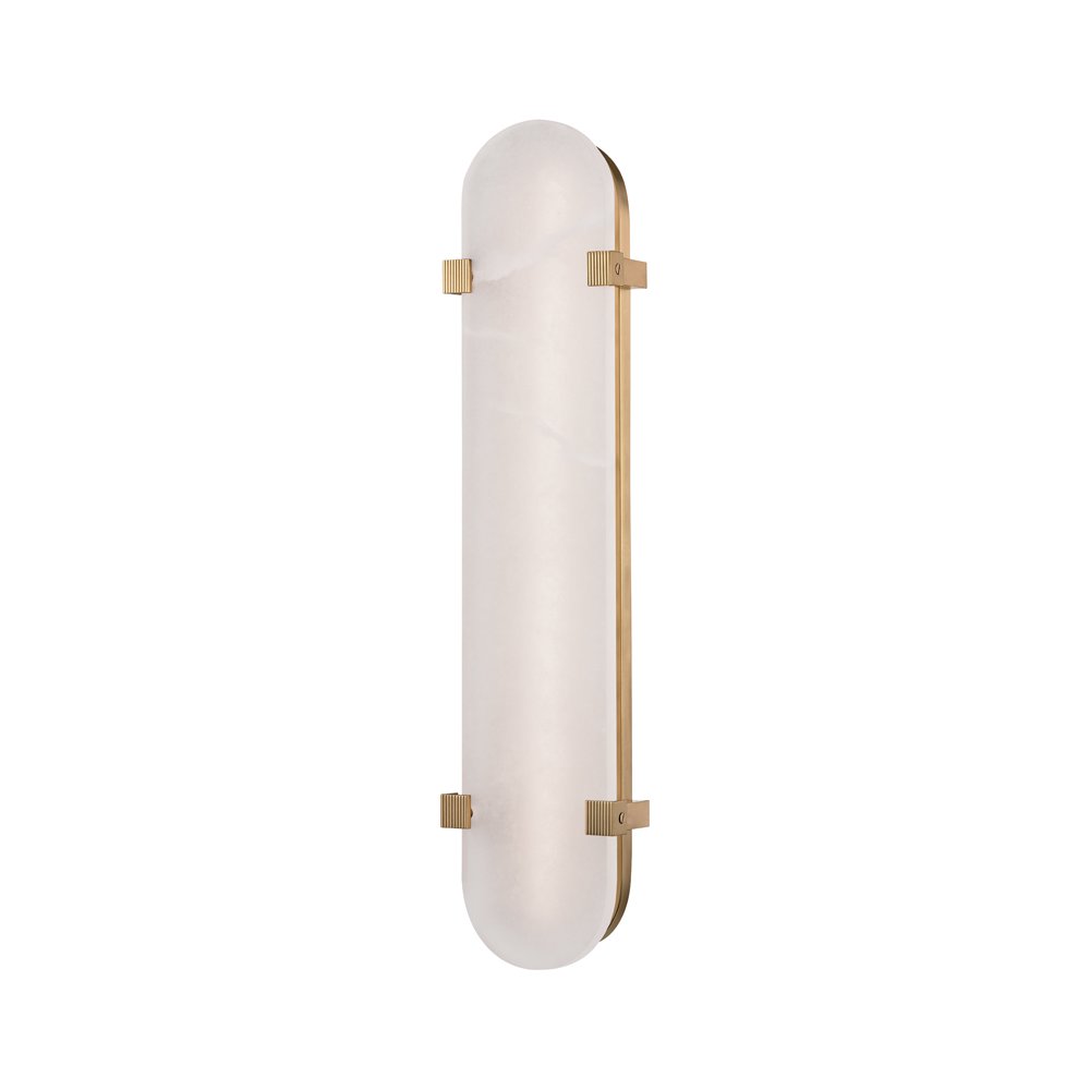 Skylar Wall Sconce, Aged Brass. Picture 1