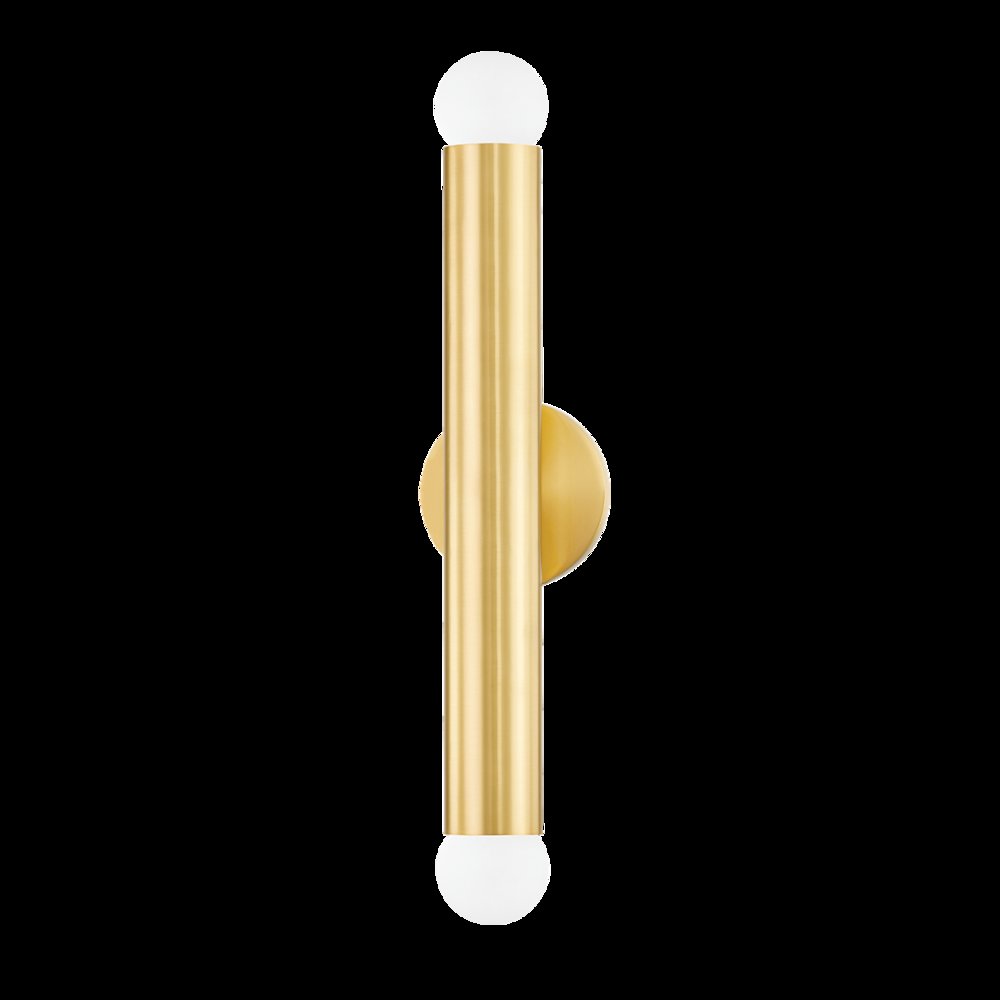 Taylor Wall Sconce, Aged Brass. Picture 1