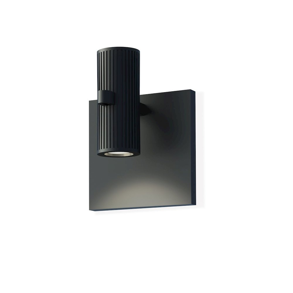 Suspenders Wall Sconce, Satin Black. Picture 1