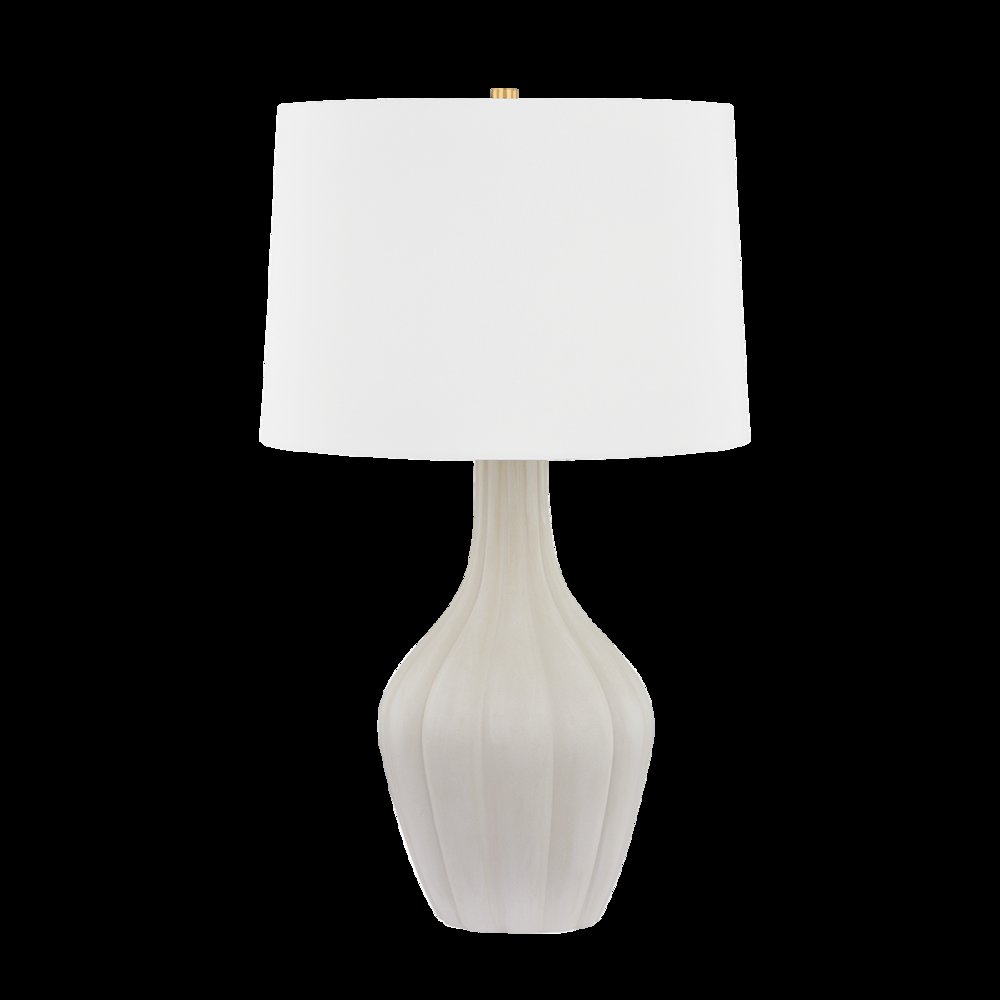 Glendora Table Lamp, Aged Brass. Picture 1