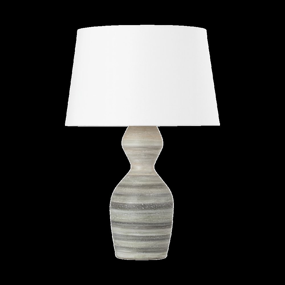 Nahant Table Lamp, Vintage Gold Leaf. Picture 1