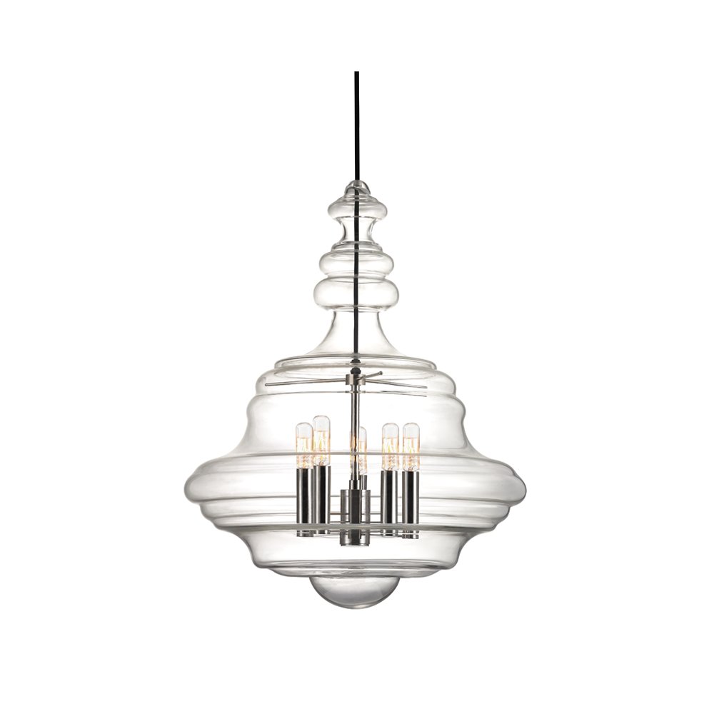 Washington Lantern, Polished Nickel. Picture 1
