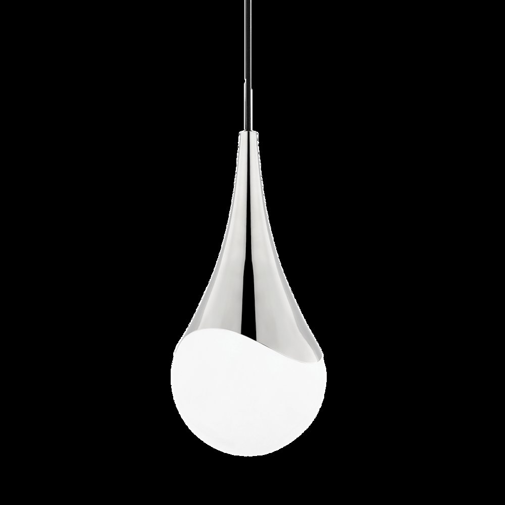 Ariana Pendant, Polished Nickel. Picture 1