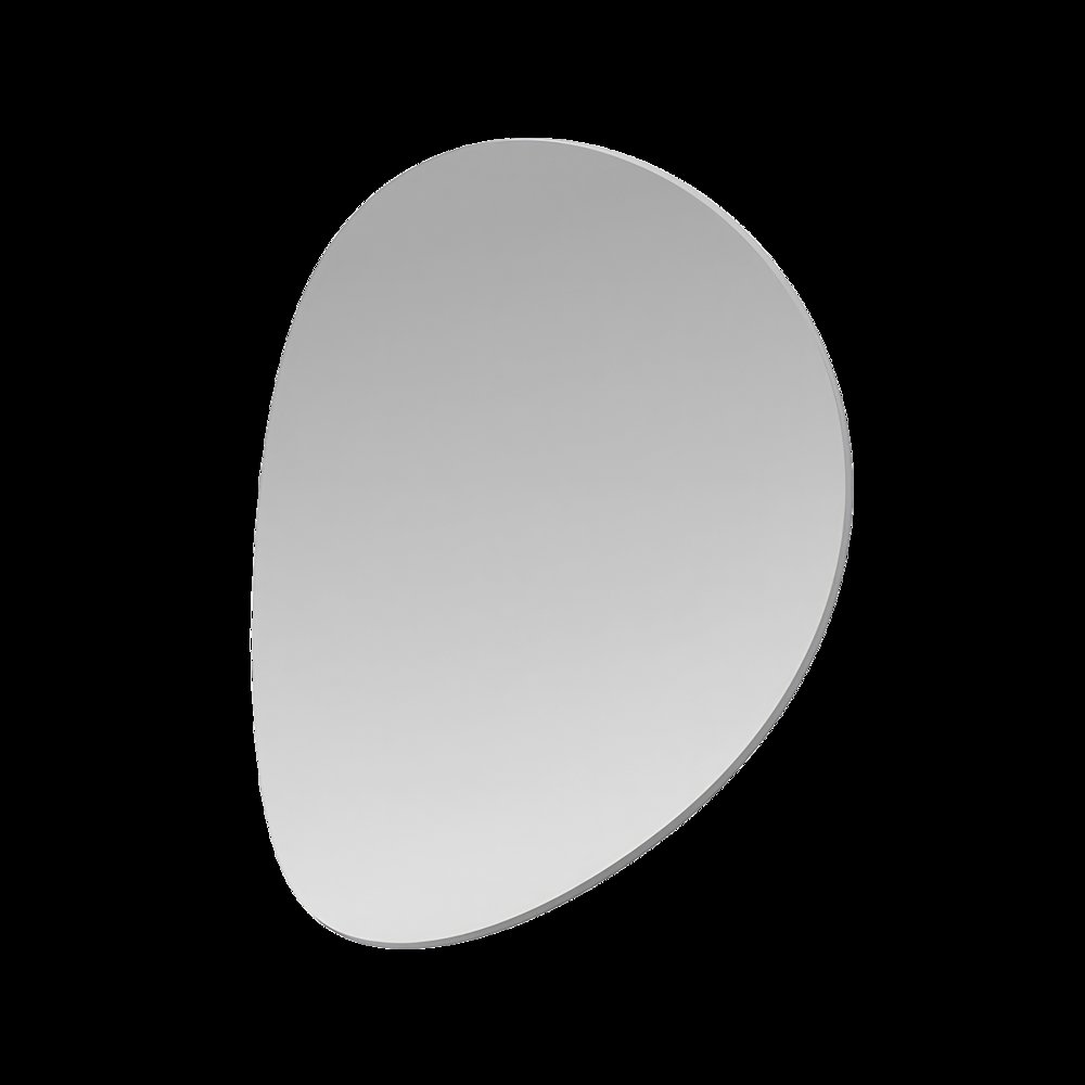 Malibu Discs Wall Sconce, Satin White. Picture 1