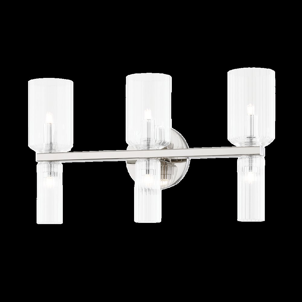 Tabitha Bath And Vanity, Polished Nickel. Picture 1