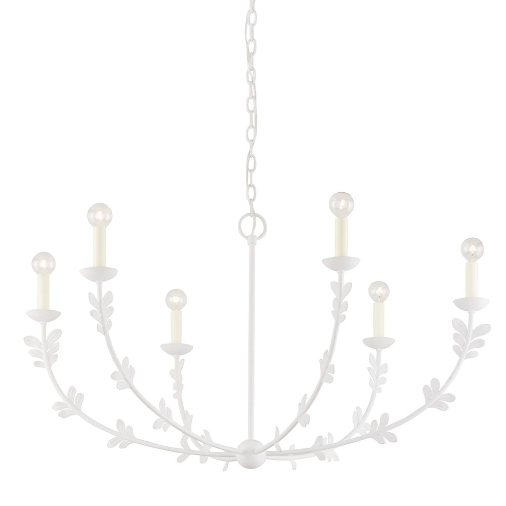 Florian Chandelier, Gesso White. Picture 1