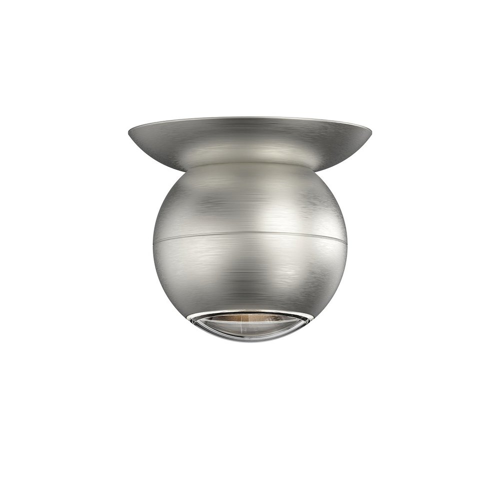 Hemisphere Surface Mount, Natural Anodized. Picture 1