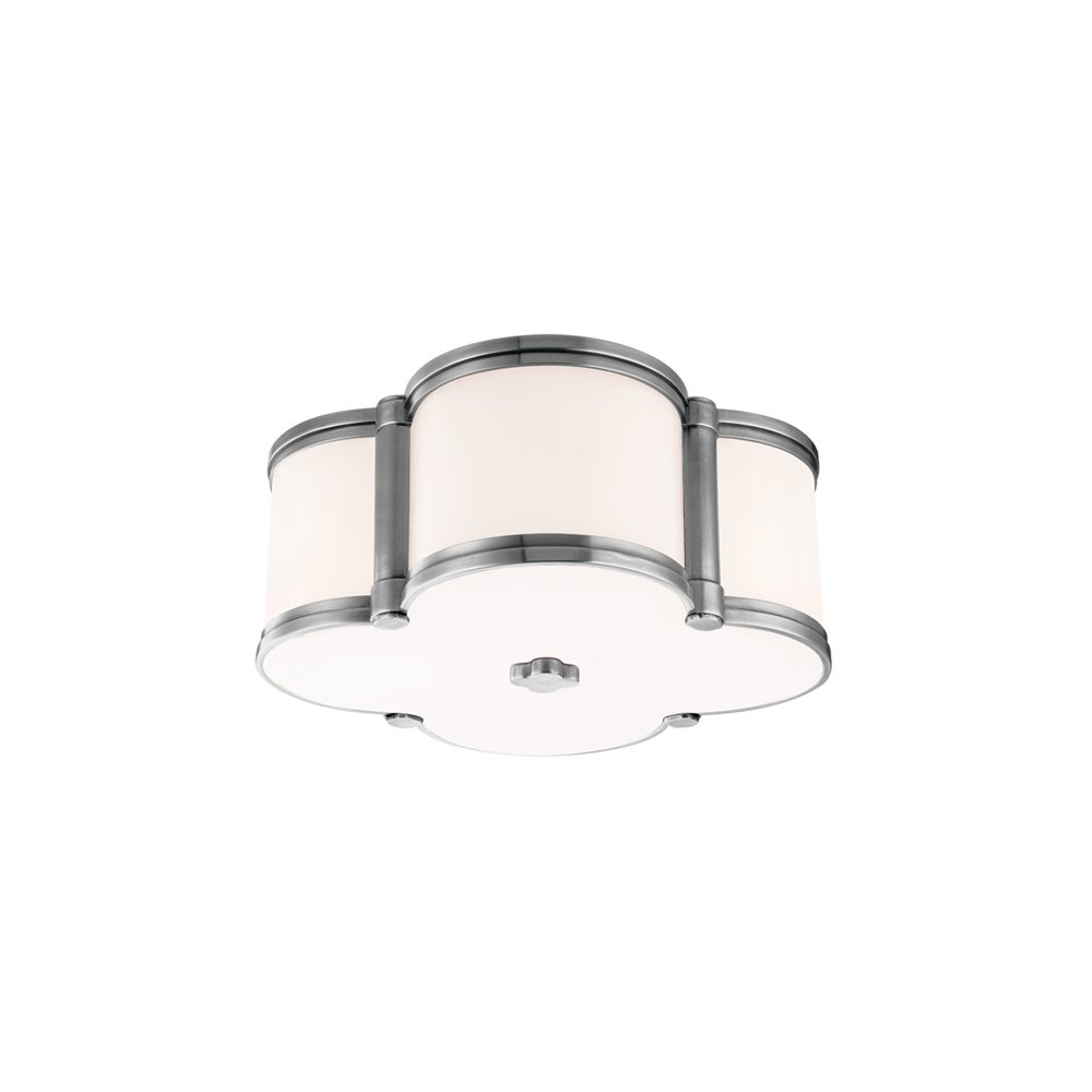 Chandler Flush Mount, Polished Nickel. Picture 1
