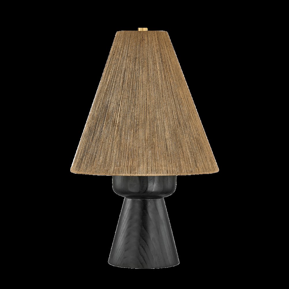 Mannsville Table Lamp, Aged Brass. Picture 1