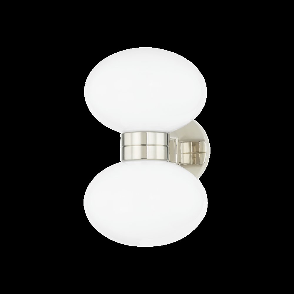 Otsego Wall Sconce, Polished Nickel. Picture 1