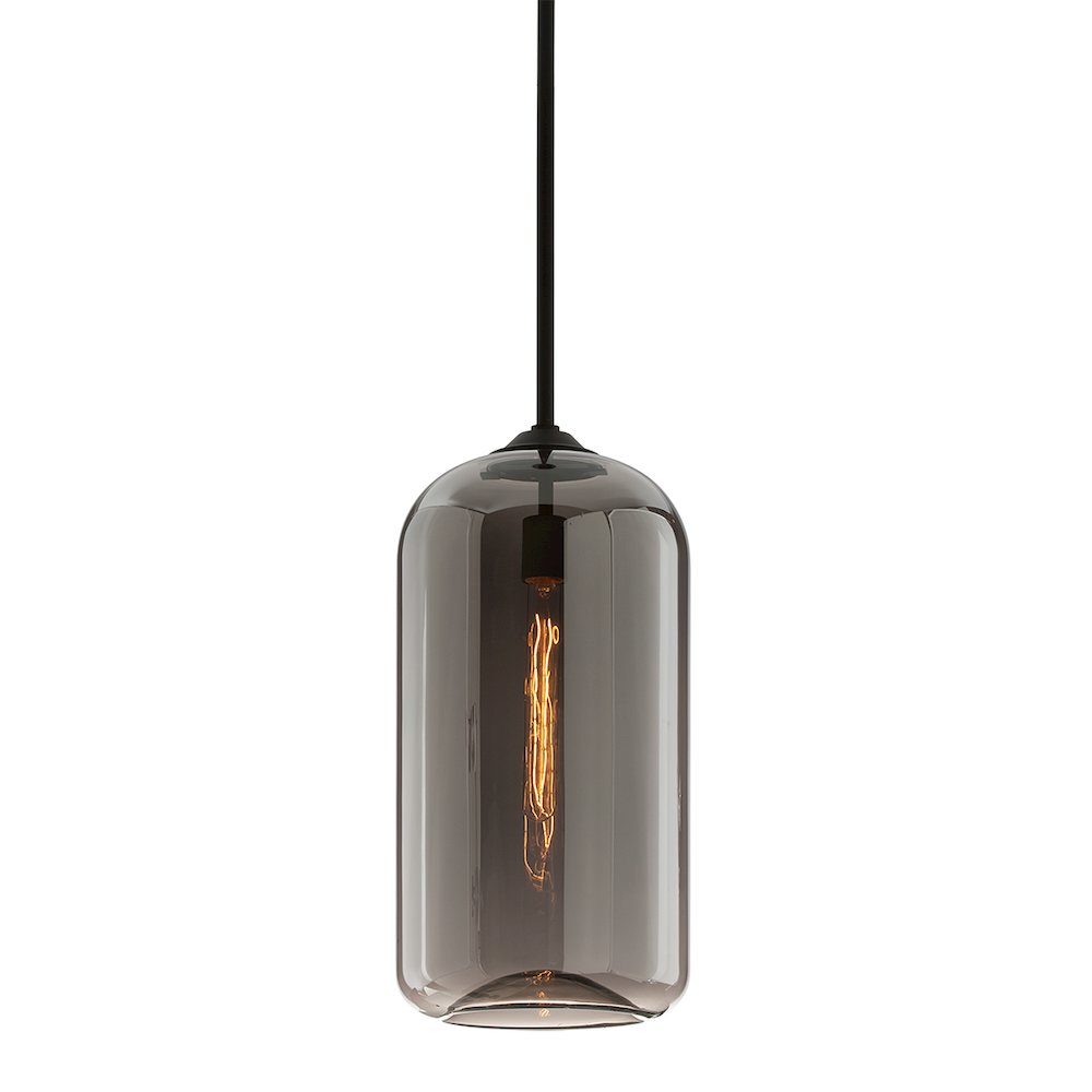 District Pendant, Soft Black. Picture 1