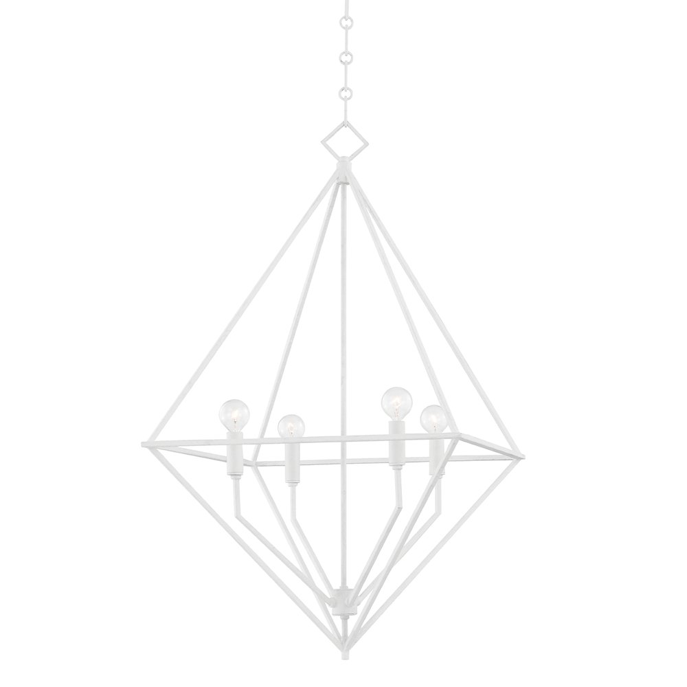 Haines Lantern, White Plaster. Picture 1