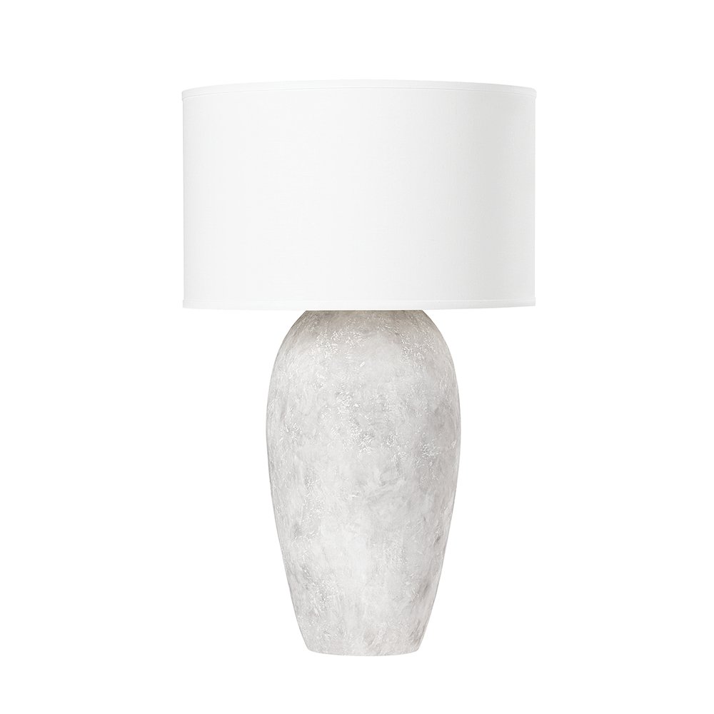 Zeke Table Lamp, Ceramic Weathered Grey. Picture 1