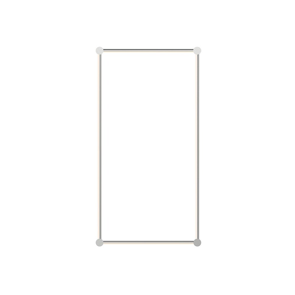 Purolinear 360 Bath and Vanity, Satin Chrome. Picture 1