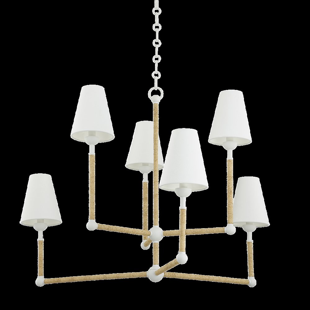 Mariana Chandelier, Texture White. Picture 1