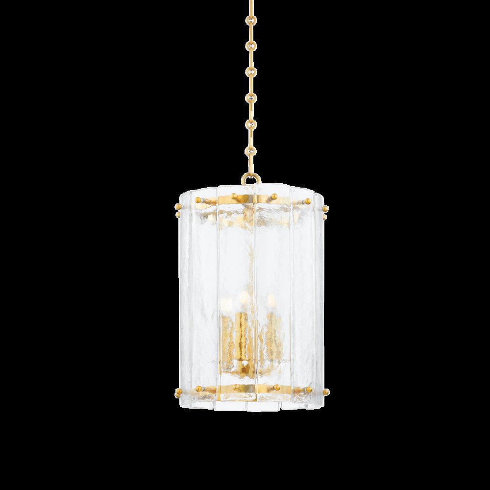 Rio Lantern, Vintage Polished Brass. Picture 1