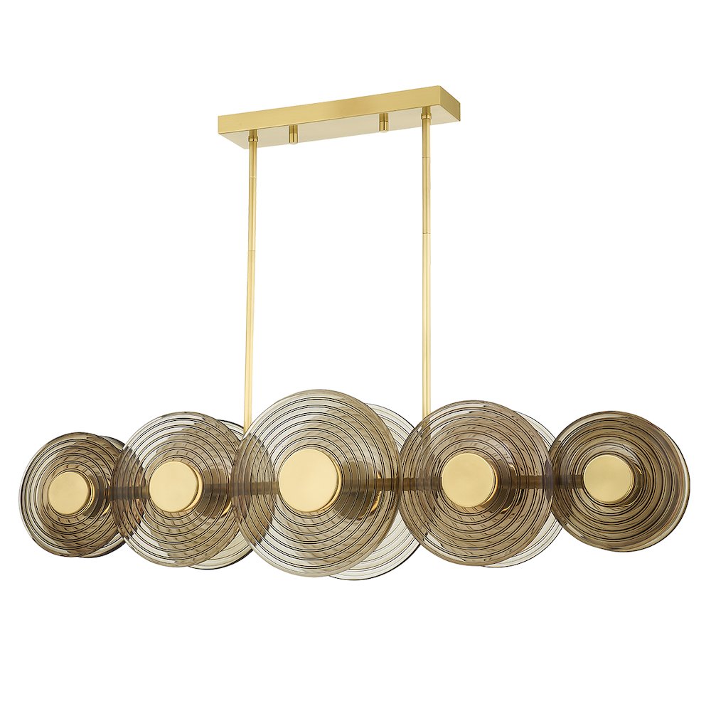 Griston Linear, Aged Brass. Picture 1