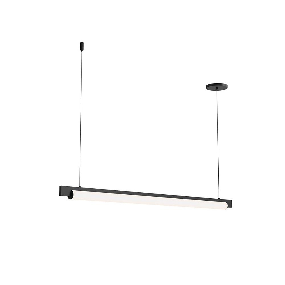 Keel Pendant, Satin Black. Picture 1