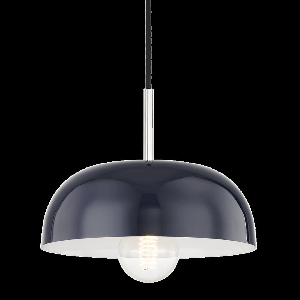 Avery Pendant, Polished Nickel. Picture 1