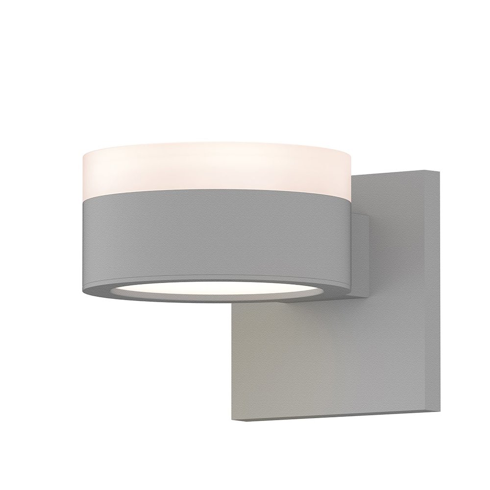 REALS Wall Sconce, Texture White. Picture 1