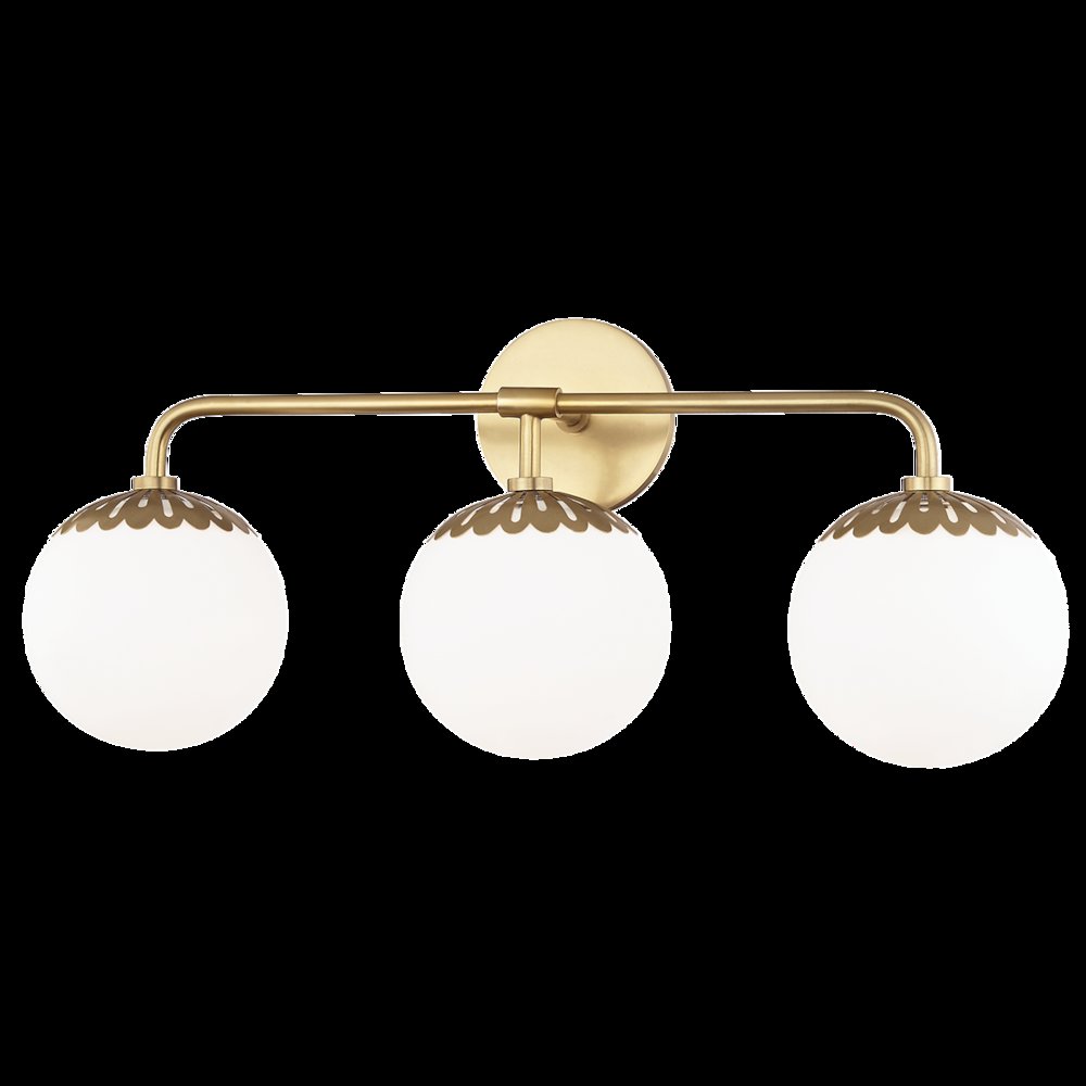 Paige Bath And Vanity, Aged Brass. Picture 1