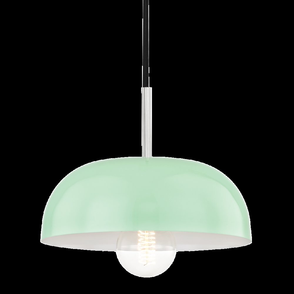 Avery Pendant, Polished Nickel. Picture 1