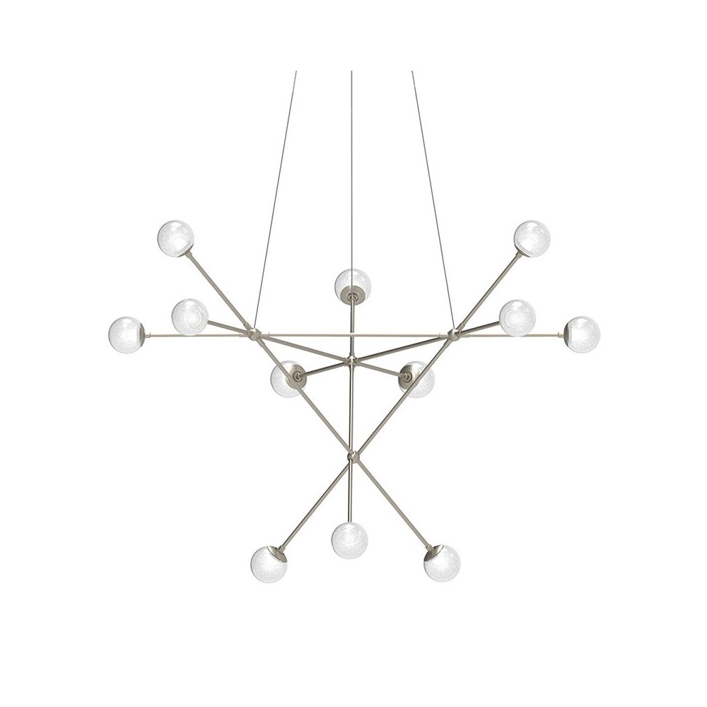 Proton Pendant, Satin Nickel. Picture 1