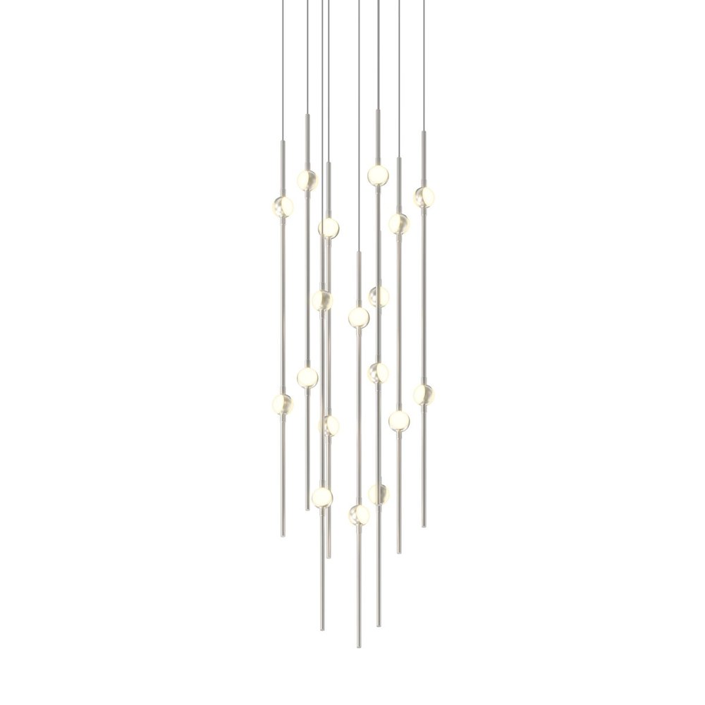 Constellation Pendant, Satin Nickel. Picture 1