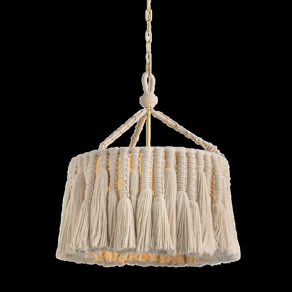 Shayla Chandelier, Aged Brass. Picture 1