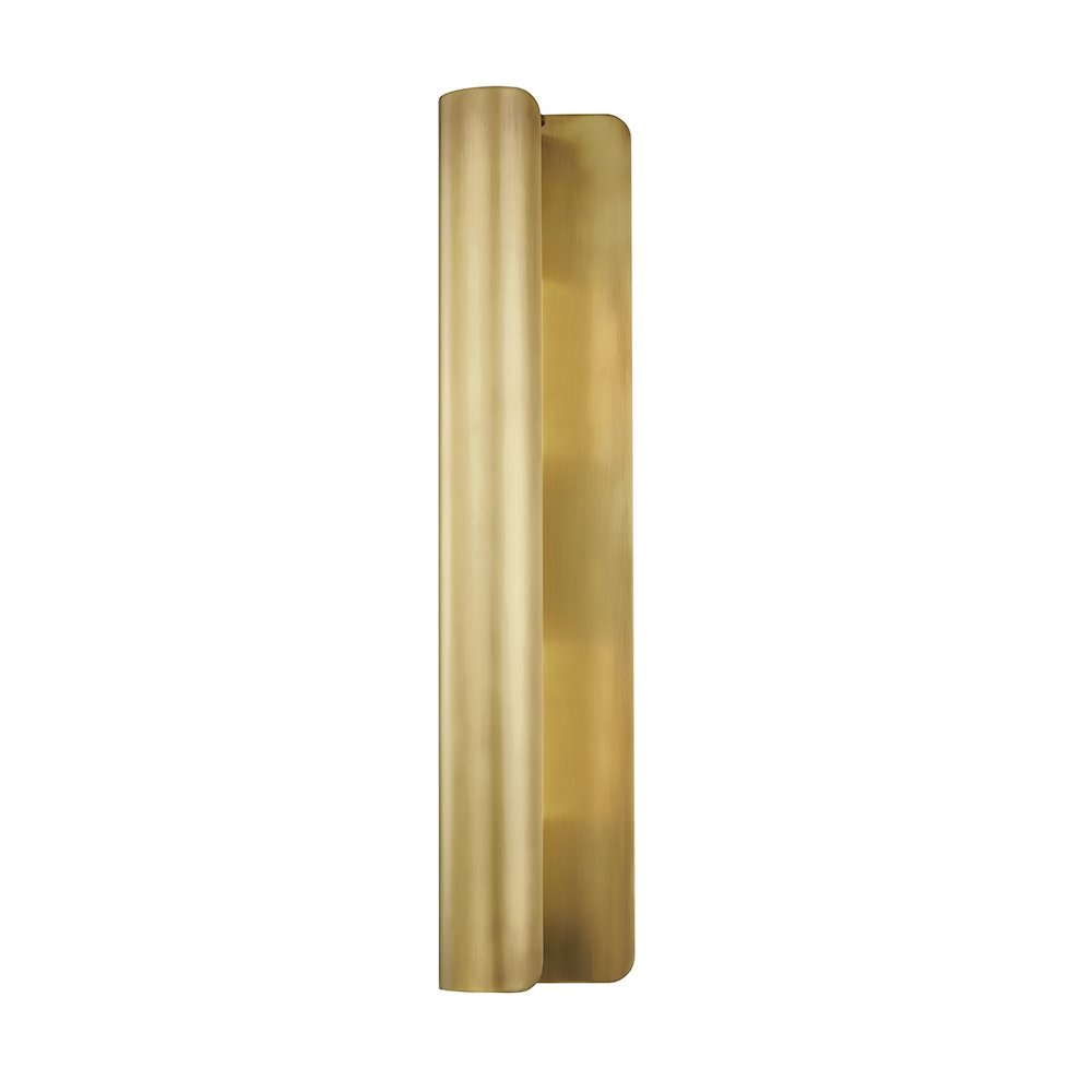 Accord Wall Sconce In Aged Brass Color. Picture 1