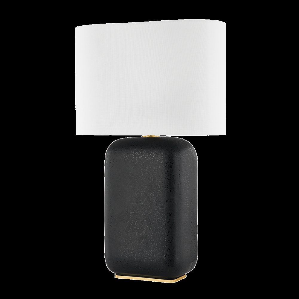 Arthur Table Lamp, Aged Brass. Picture 1