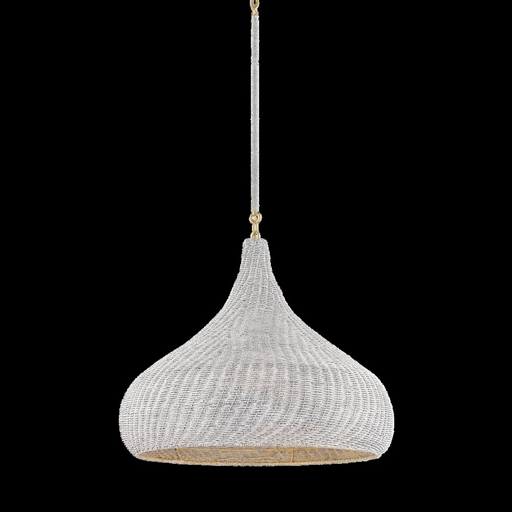 Hampstead Pendant, Aged Brass. Picture 1