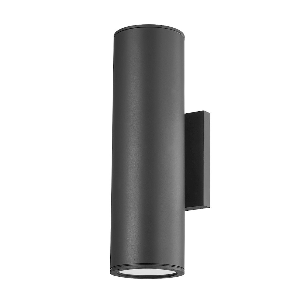 Perry Exterior Wall Sconce, Texture Black. Picture 1