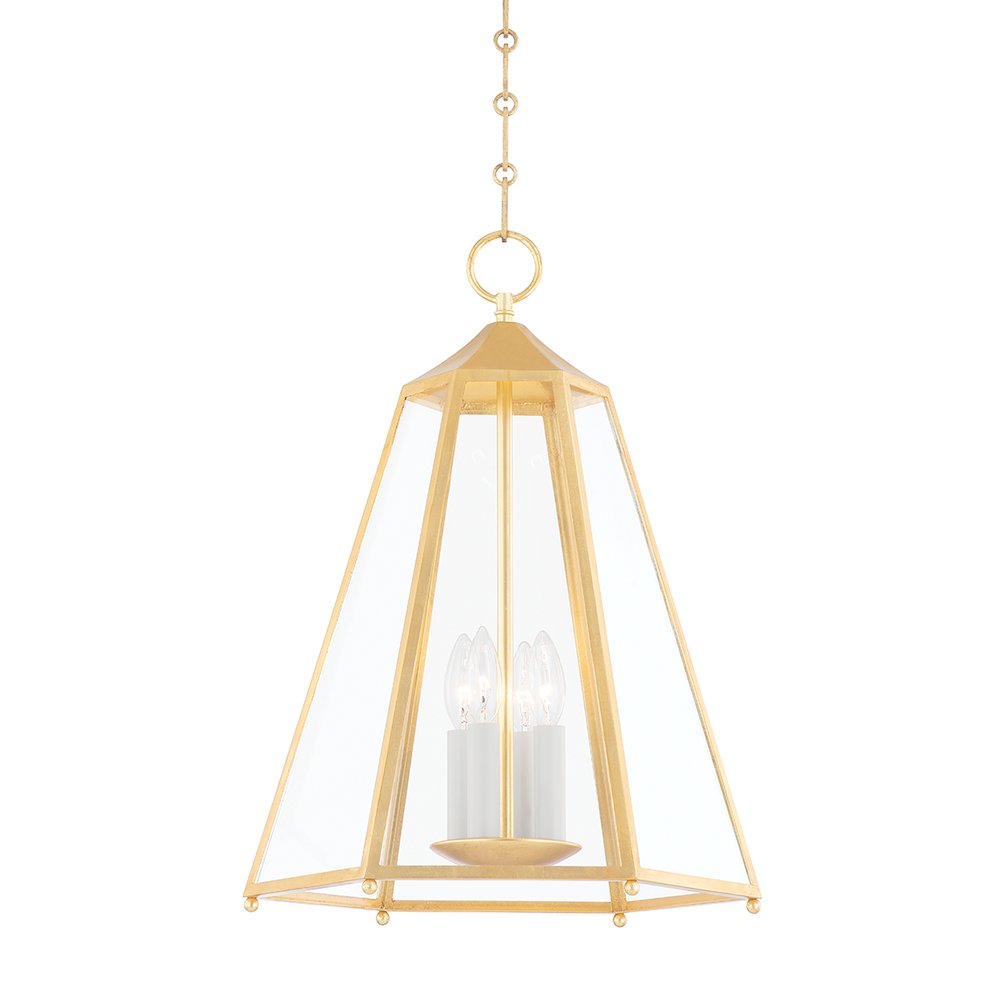 Nottingham Lantern, Gold Leaf. Picture 1