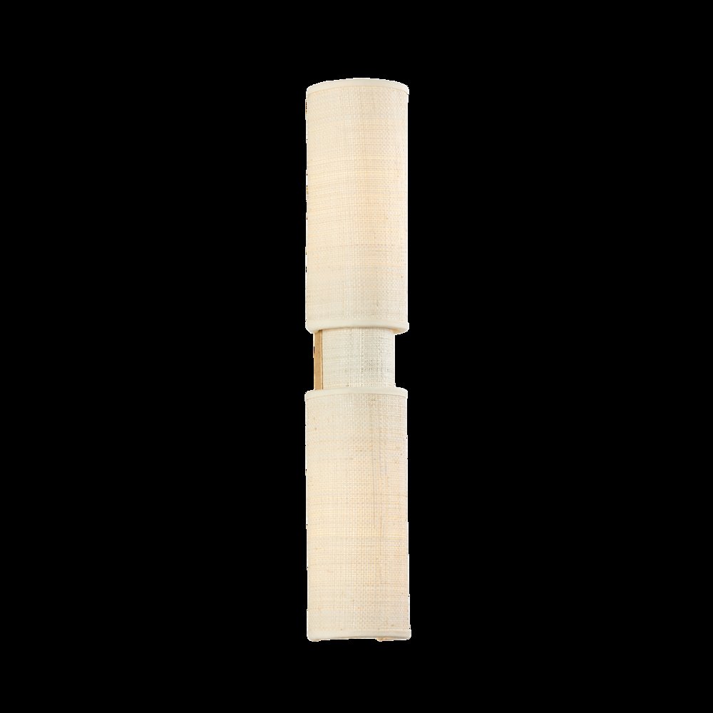 Ashton Wall Sconce, Vintage Gold Leaf. Picture 1