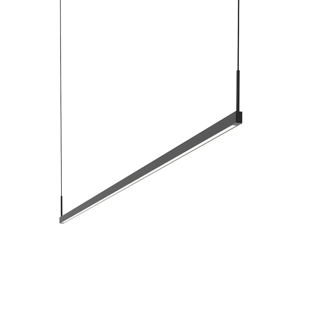 Thin-Line Pendant, Satin Black. Picture 1