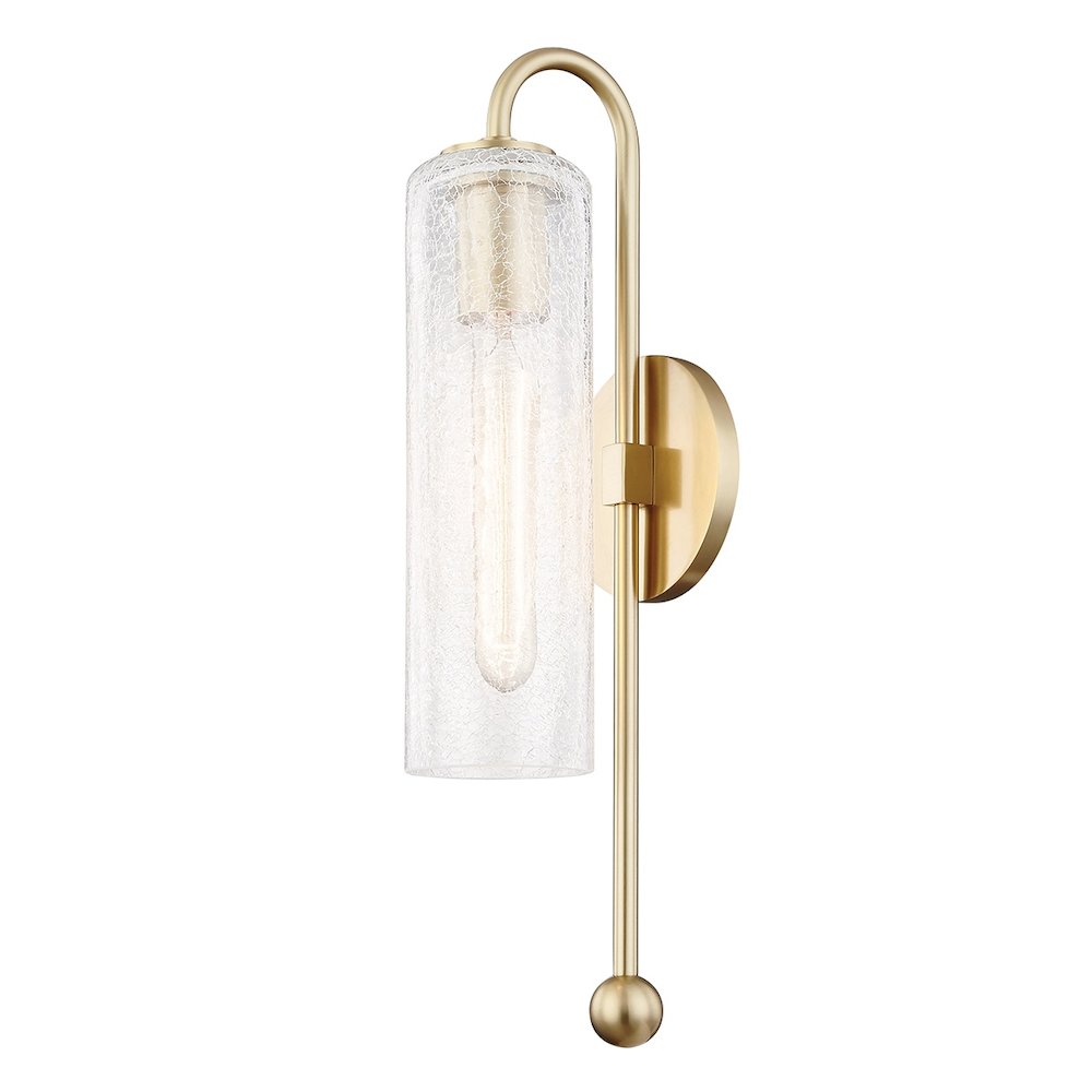 Bruckner Wall Sconce In Aged Brass Color. Picture 6