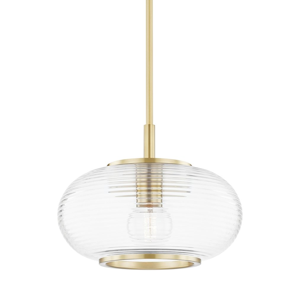 Hinsdale Wall Sconce In Aged Brass Color. Picture 4