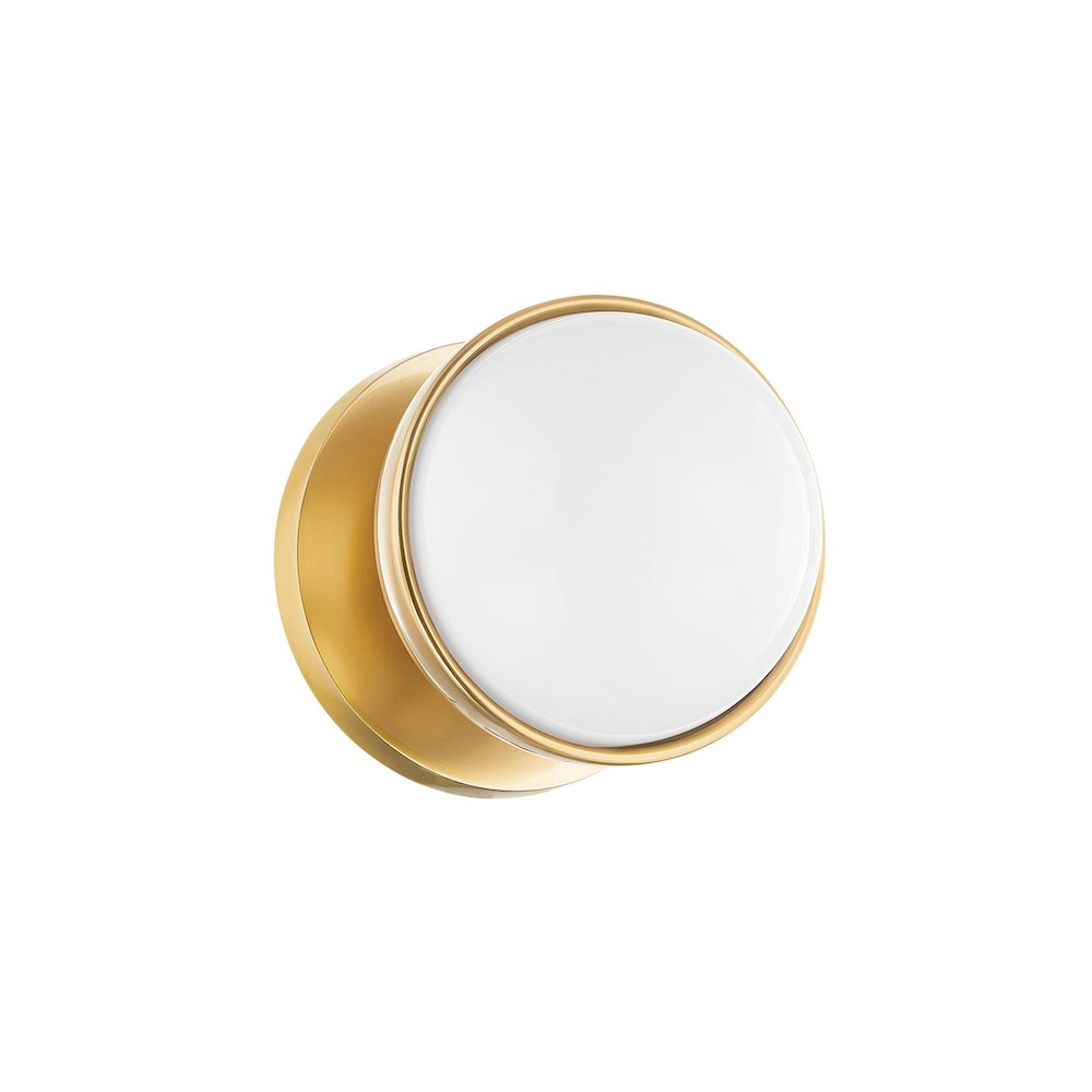 Stratford Wall Sconce In Aged Brass Color. Picture 5