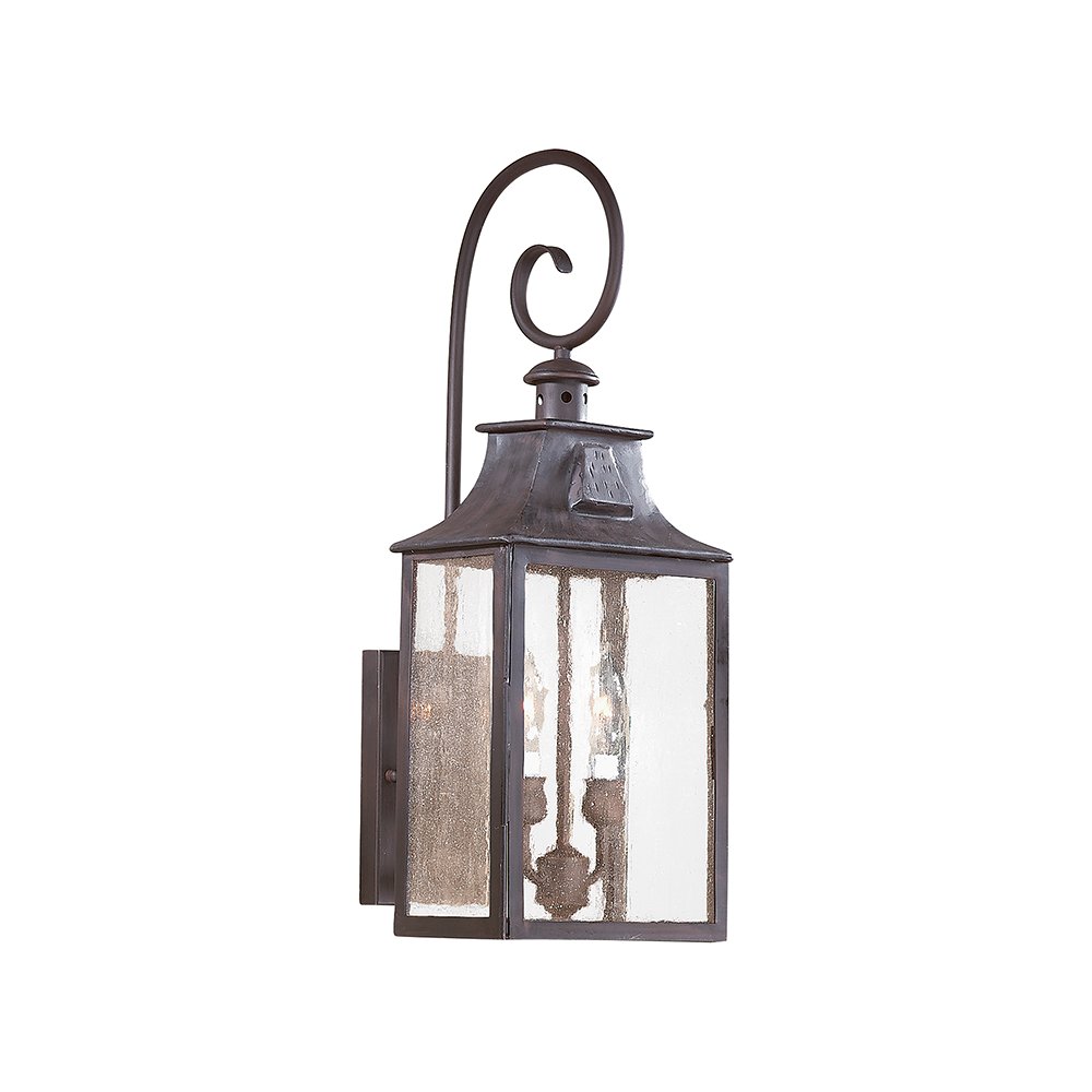 Newton Exterior Wall Sconce, Soft Off Black. Picture 1