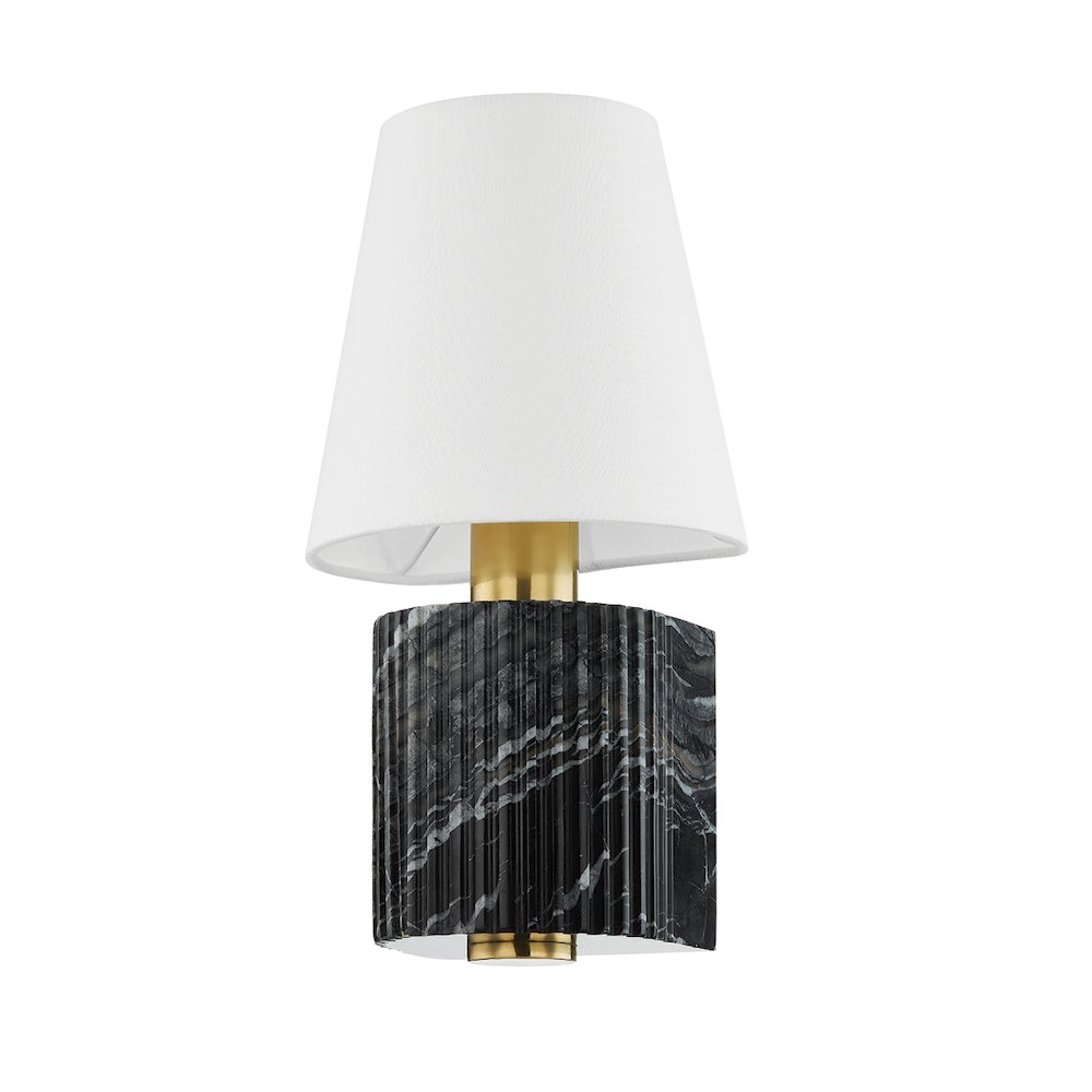 Aden Wall Sconce, Vintage Brass. Picture 1