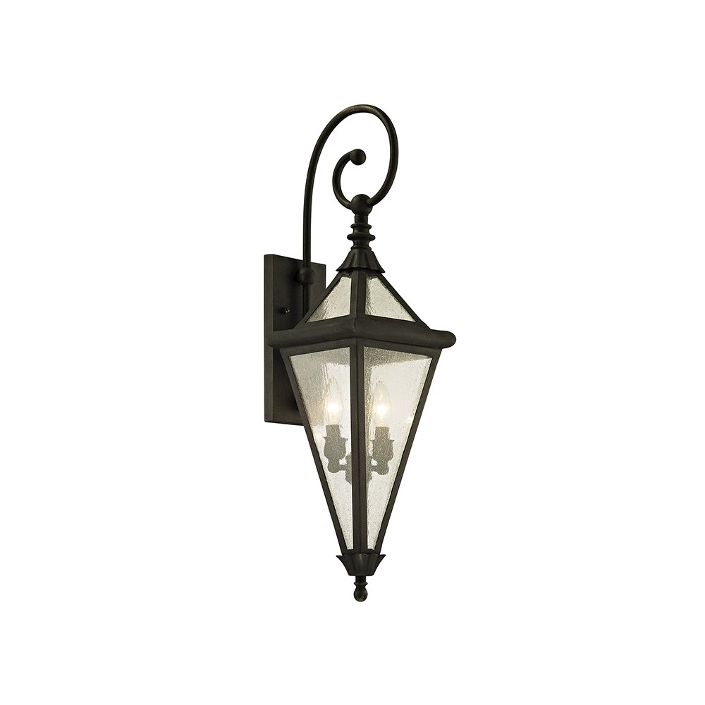 Geneva Exterior Wall Sconce, Vintage Bronze. Picture 1