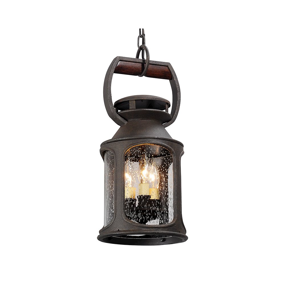 Old Trail Exterior Lantern, Heritage Bronze. Picture 1