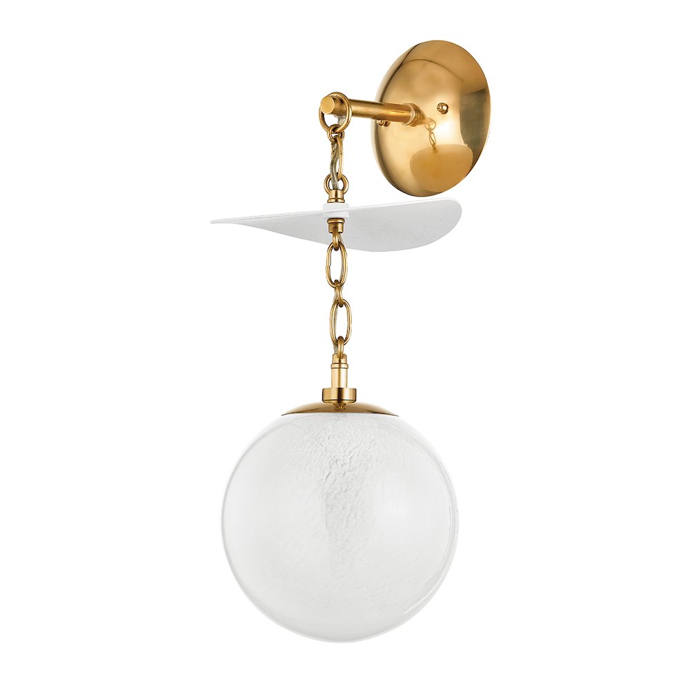 Antoinette Wall Sconce, Vintage Brass. Picture 1